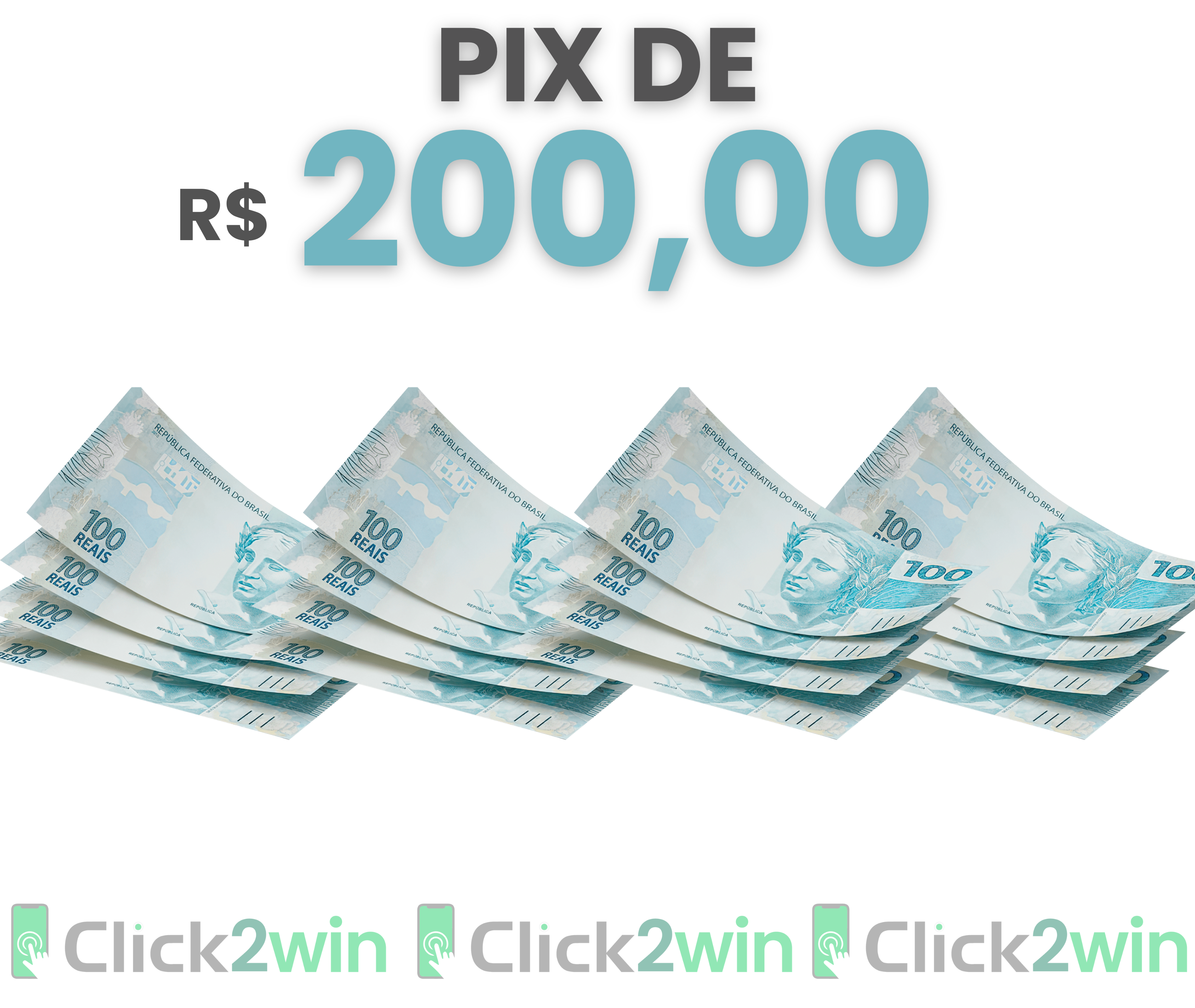 PIX DE R$200,00